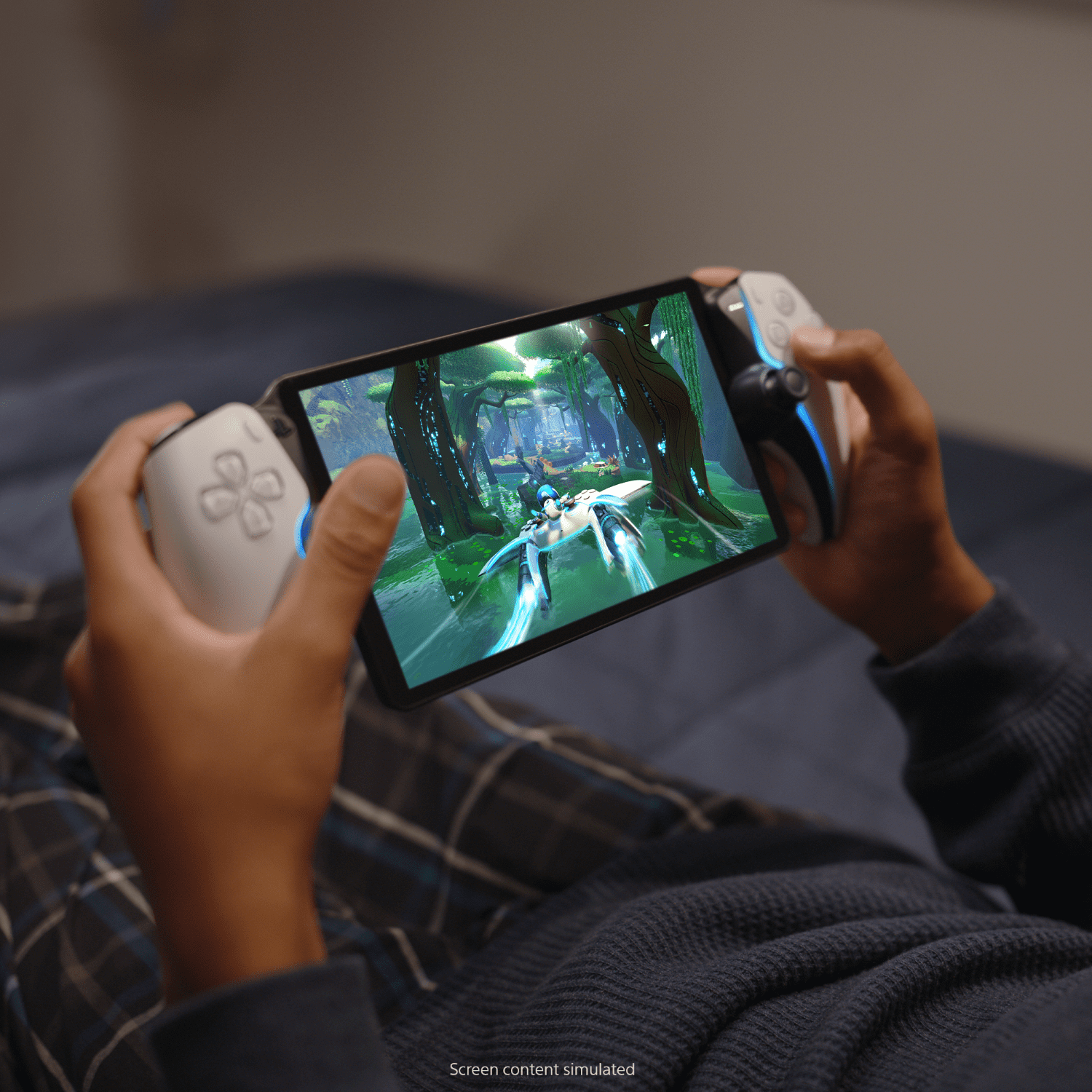 Elevate Your Gaming Experience with the Sony PlayStation Portal Remote Player for PS5 - Sleek White Design for Online Gaming and HD Streaming