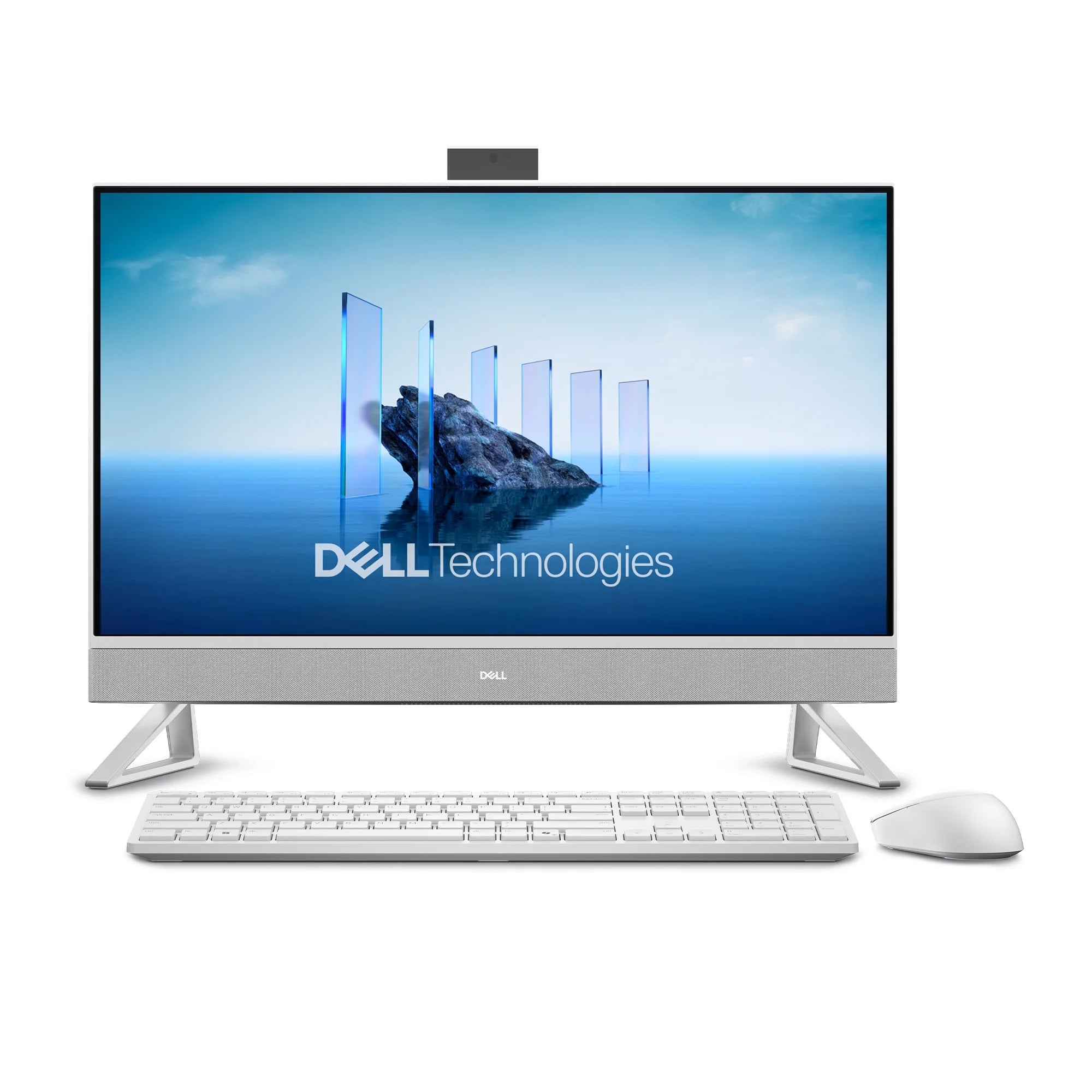 Experience the Power of Productivity with the 27" All-In-One Desktop EC27250 - Intel Core i5, 16GB RAM, 512GB SSD in Elegant White