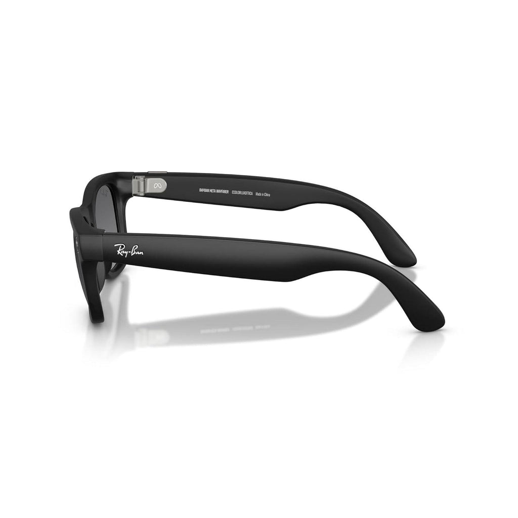 Ray-Ban Meta (Gen 2), Wayfarer, Matte Black | Smart AI Glasses for Men, Women — 2X Battery Life — 3K HD Resolution — 12 MP Ultra-Wide Camera, Audio, Video — Polarized Gradient Graphite Lenses