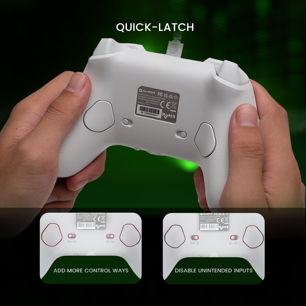Wired Controller for Xbox Series X|S, Xbox One & Windows 10/11, Plug and Play Gaming Gamepad with Hall Effect Joysticks/Hall Trigger, 3.5Mm Audio Jack