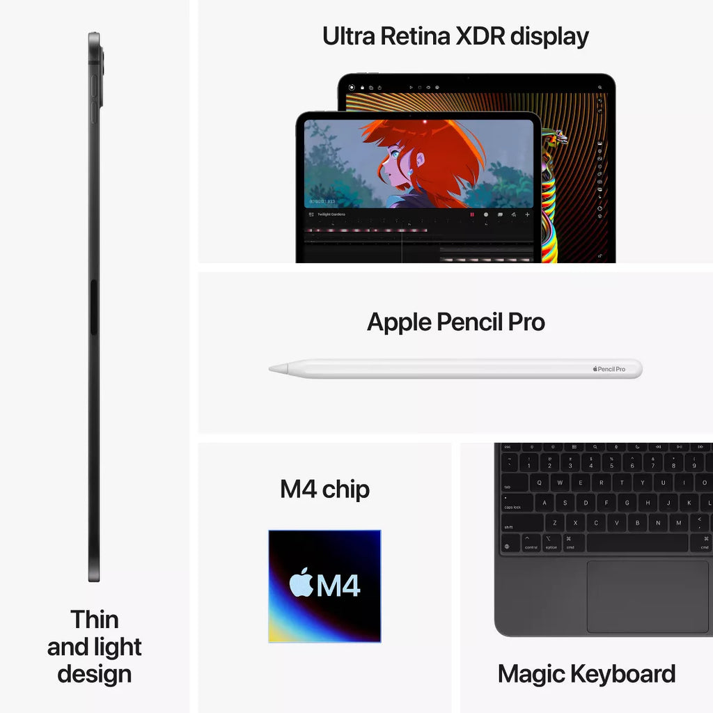Apple Ipad Pro (M4) Wifi with Standard Glass