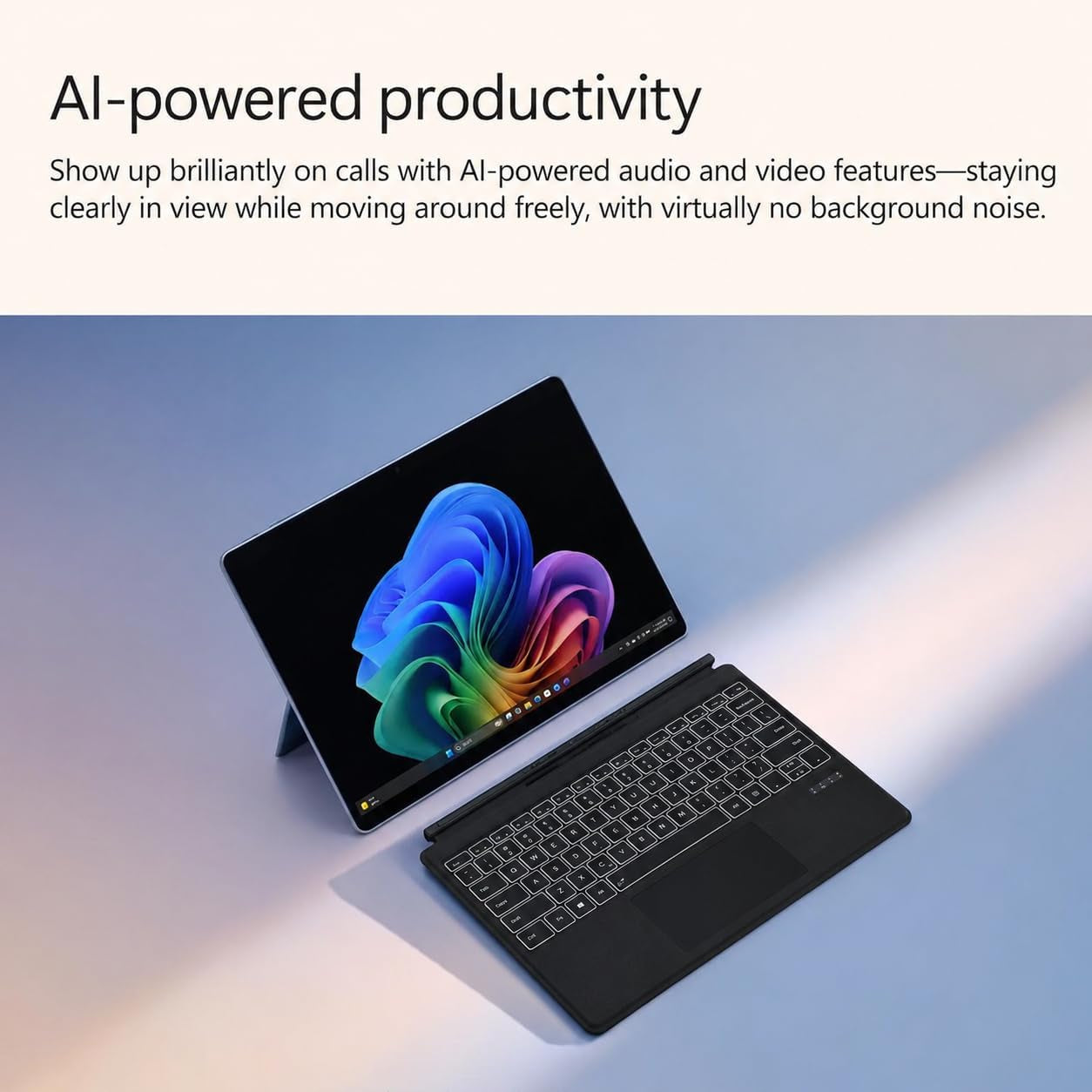 Surface Pro 13" 3K 120Hz OLED Touchscreen 2-In-1 Tablet Laptop, 12-Core Snapdragon 45 Tops NPU, 16GB RAM 2TB SSD, Backlit Keyboard, Stylus, MS 365, 14-Hr Battery, Copilot+, Win 11 Pro