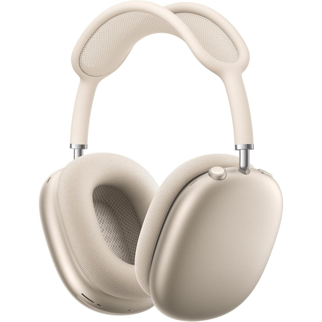 Airpods Max 2 Wireless Over-Ear Headphones, Active Noise Cancellation, Adaptive Audio, Personalized Spatial Audio, Live Translation, Bluetooth Headphones for Iphone – Starlight