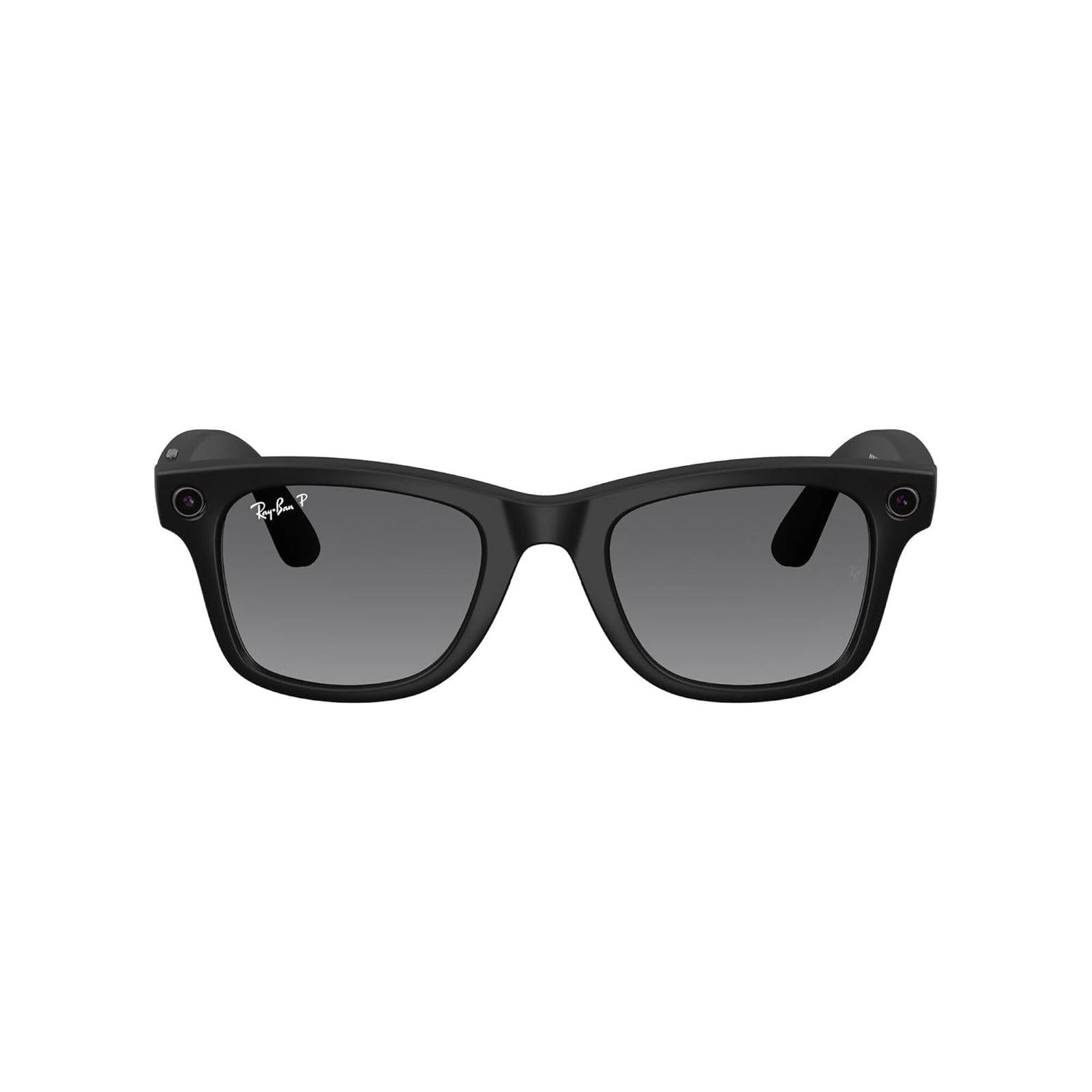 Ray-Ban Meta (Gen 2), Wayfarer, Matte Black | Smart AI Glasses for Men, Women — 2X Battery Life — 3K HD Resolution — 12 MP Ultra-Wide Camera, Audio, Video — Polarized Gradient Graphite Lenses