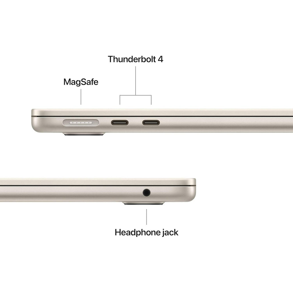 2026 Macbook Air 13-Inch Laptop with M5 Chip: Built for AI, 13.6-Inch Liquid Retina Display, 16GB Unified Memory, 512GB SSD, 12MP Center Stage Camera, Touch ID, Wi-Fi 7; Starlight