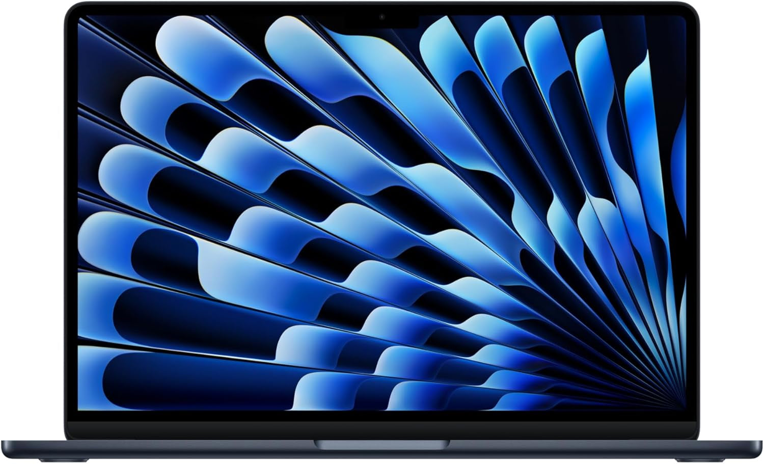 2026 Macbook Air 13-Inch Laptop with M5 Chip: Built for AI, 13.6-Inch Liquid Retina Display, 16GB Unified Memory, 512GB SSD, 12MP Center Stage Camera, Touch ID, Wi-Fi 7; Midnight