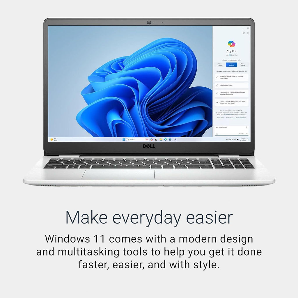 15.6" FHD IPS Laptop • AMD Ryzen 3 3250U • 8GB RAM • 256GB Pcie SSD • SD Card Reader • 9H Battery • Copilot AI • Windows 11