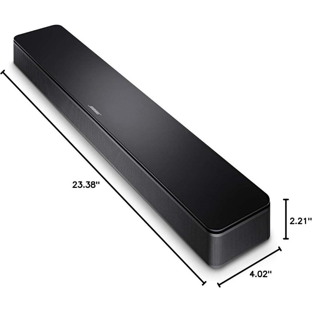 TV Speaker - Soundbar for TV with Bluetooth and HDMI-ARC Connectivity, All-In-One Compact Soundbar, Includes Remote Control, Black