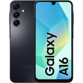 Galaxy A16 4G LTE (128GB + 4GB) International Model SM-A165F/DS Factory Unlocked, 6.7", Dual SIM, 50MP Triple Camera (Case Bundle), Black