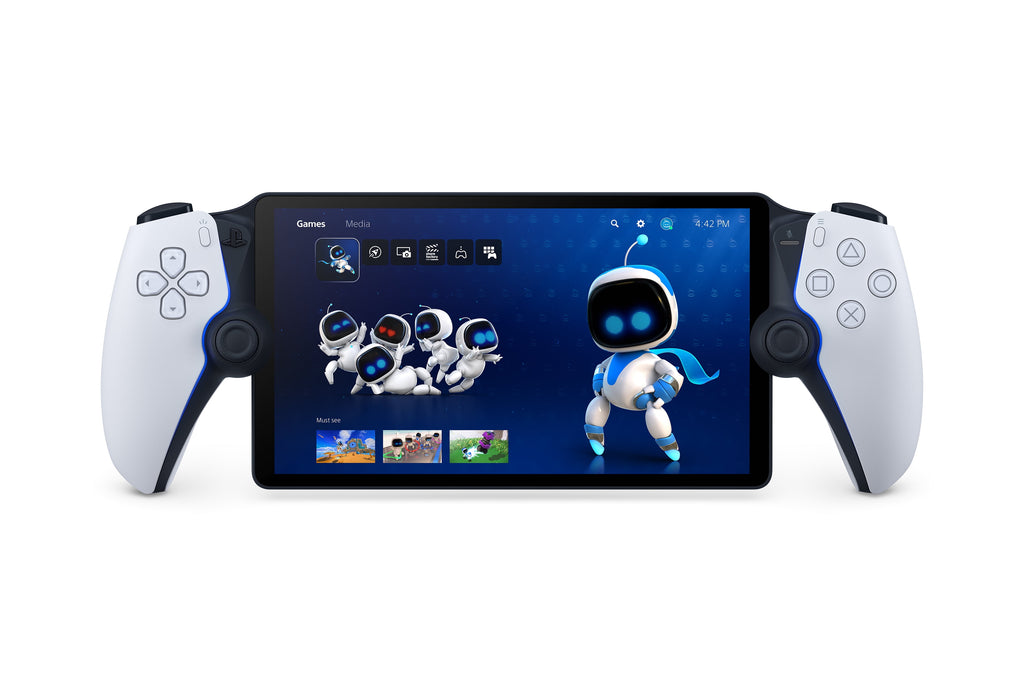 Elevate Your Gaming Experience with the Sony PlayStation Portal Remote Player for PS5 - Sleek White Design for Online Gaming and HD Streaming