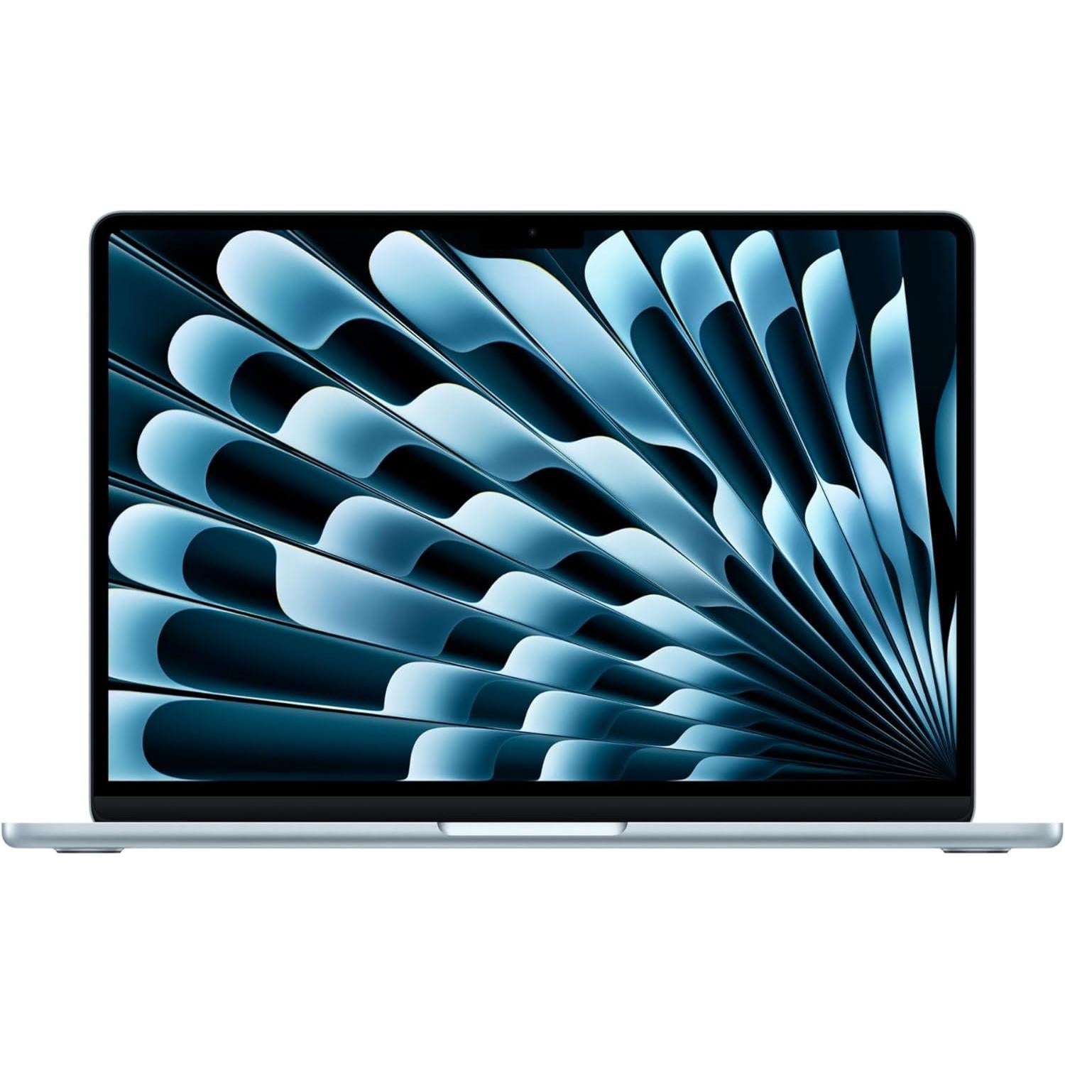 2026 Macbook Air 13-Inch Laptop with M5 Chip: Built for AI, 13.6-Inch Liquid Retina Display, 16GB Unified Memory, 512GB SSD, 12MP Center Stage Camera, Touch ID, Wi-Fi 7; Sky Blue