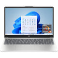 15.6 Inch Laptop, HD Touchscreen Display, AMD Ryzen 3 7320U, 8 GB RAM, 128 GB SSD, AMD Radeon Graphics, Windows 11 Home in S Mode, Natural Silver, 15- Fc0099Nr