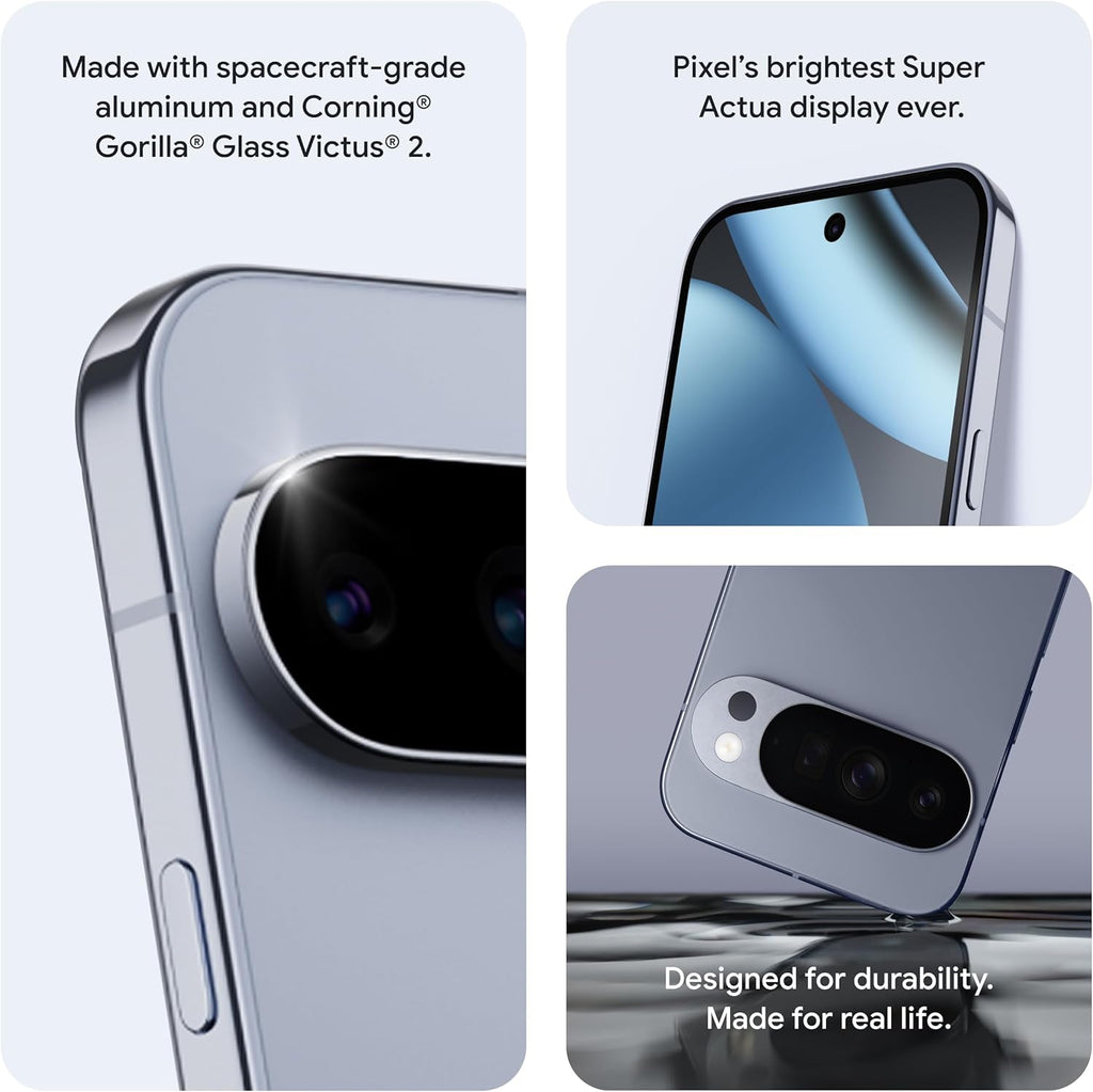 Pixel 10 Pro XL - Unlocked Android Smartphone - Gemini AI Assistant, Triple Rear Camera System, Fast-Charging 24+ Hour Battery, and 6.8" Super Actua Display - Obsidian - 512 GB (2025 Model)