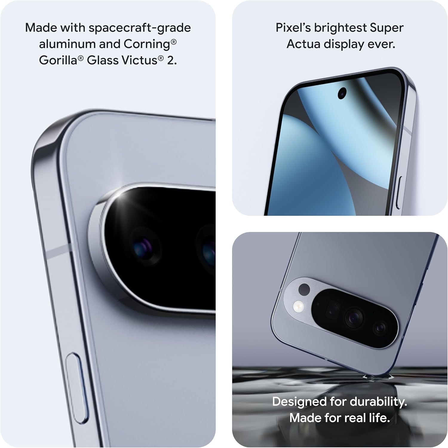 Pixel 10 Pro XL - Unlocked Android Smartphone - Gemini AI Assistant, Triple Rear Camera System, Fast-Charging 24+ Hour Battery, and 6.8" Super Actua Display - Obsidian - 512 GB (2025 Model)