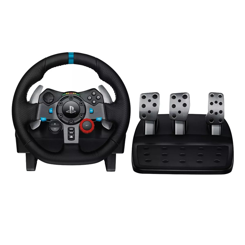 Logitech G29 Driving Force Racing Wheel and Pedals for Playstation 4/5/PC: USB Connection