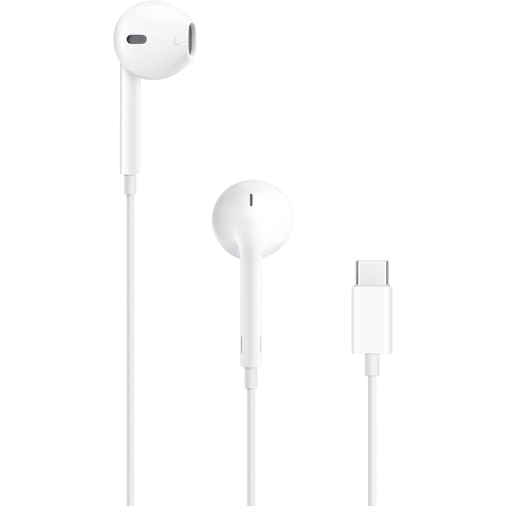 Earpods Headphones with USB-C Plug, Wired Ear Buds with Built-In Remote to Control Music, Phone Calls, and Volume