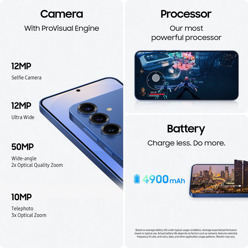Experience the Future with Galaxy S25+ 256GB Unlocked Android Smartphone - Stunning 50MP Camera, 8K Video, and Long-lasting Battery in Navy