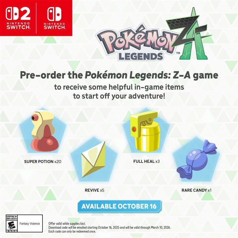 Pokémon™ Legends: Z-A -  Switch™ 2 Edition