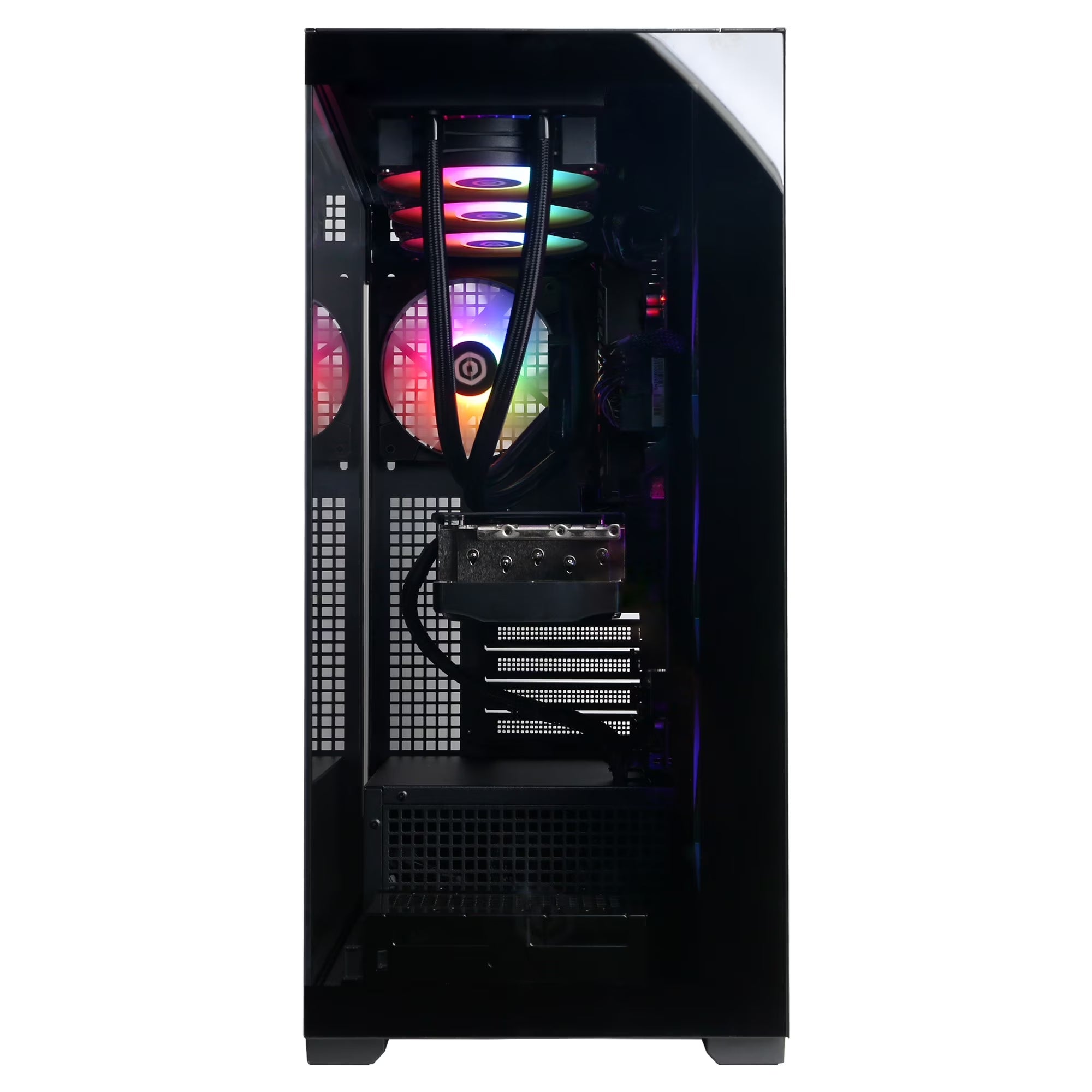 Gamer Supreme Gaming Desktop, AMD Ryzen 7 9800X3D, NVIDIA Geforce RTX 5070 Ti 16GB, 32GB DDR5, 2TB SSD, Black, SLC7700WST